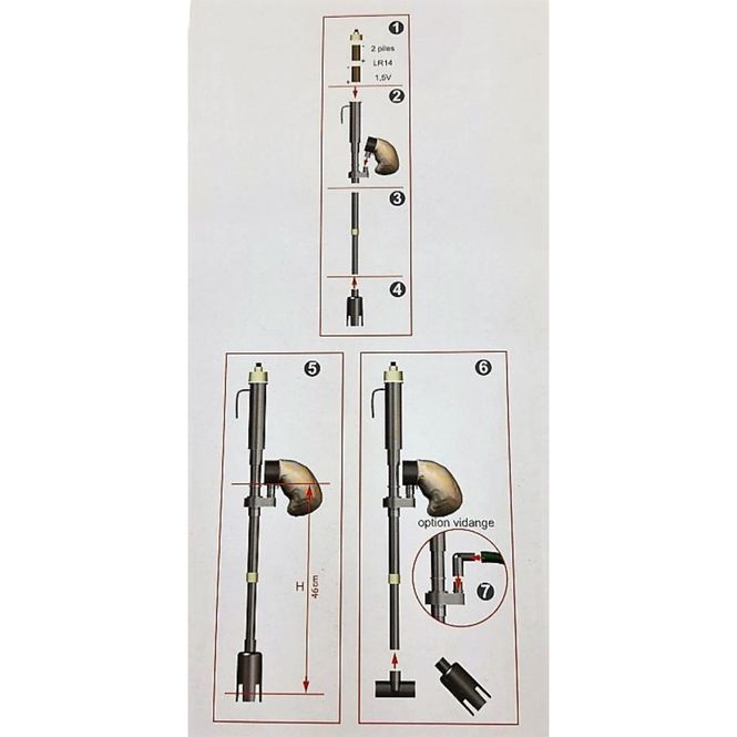 Hovedbilde Zolux Batteri Slamsuger  46cm