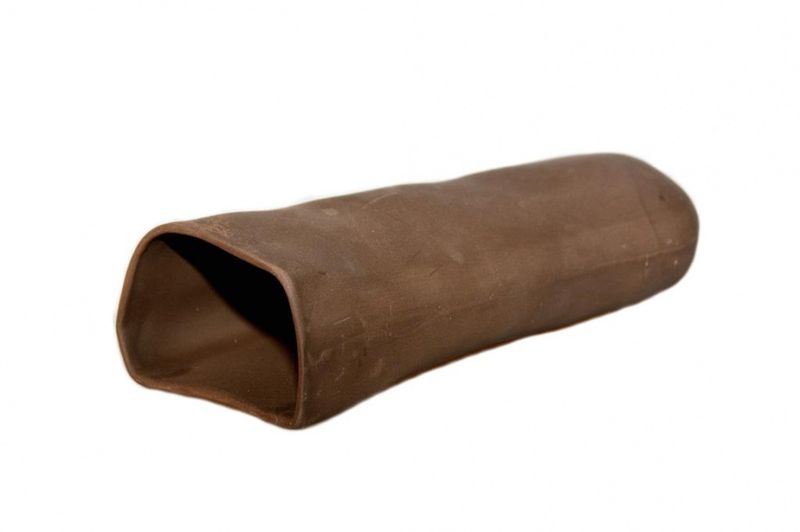 MALLEHULE, BRUN, KONISK LUKKET ÉN ENDE, xxl
