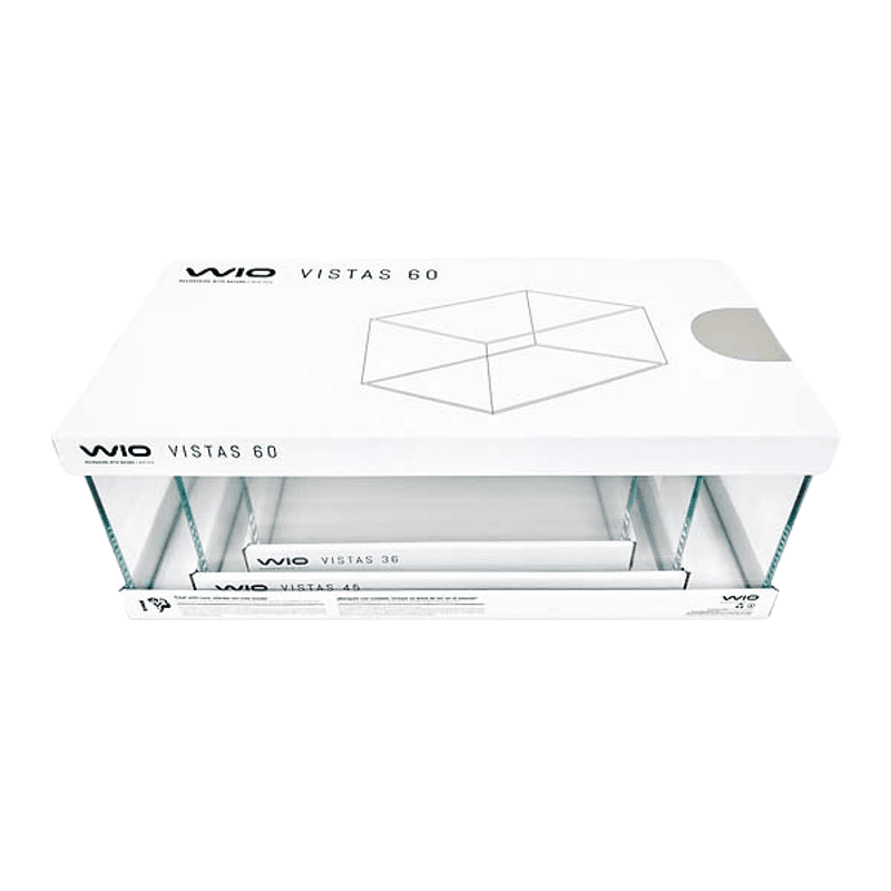 Wio Vistas 45F Shallow  45x27x20cm, 24 liters, 5mm