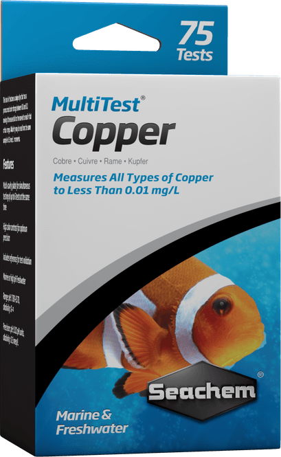Hovedbilde Seachem MultiTest: Copper