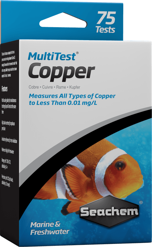 Seachem MultiTest: Copper