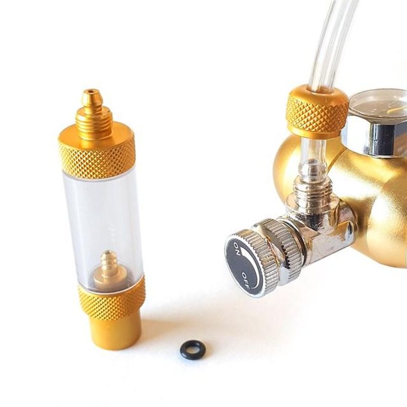 AQUA NOVA CO2 REGULATOR M/ Magnet ventil komplett