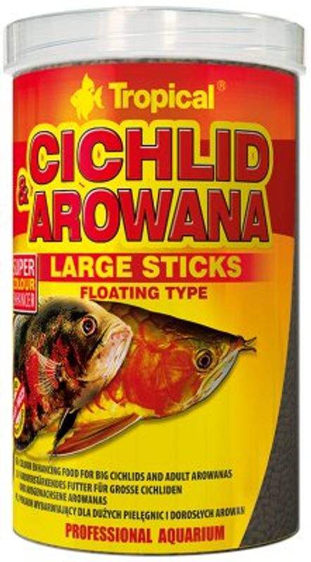 TROPICAL CICHLID & ARROWANA STICKS LARGE 5000ML
