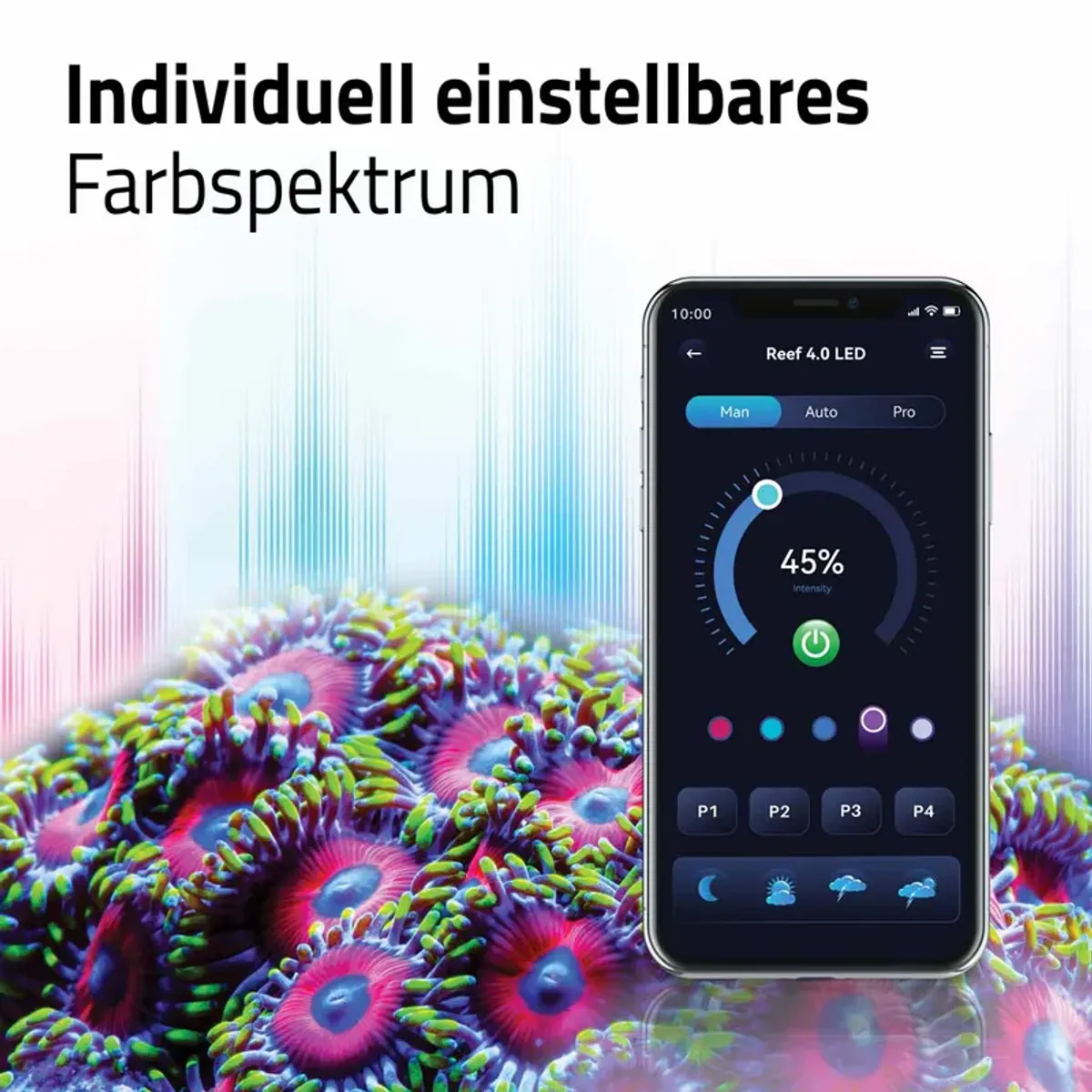 Fluval Reef Led 4.0 46w 88,2-125,8cm
