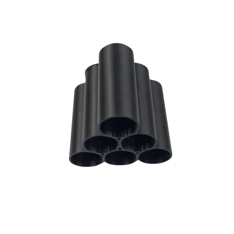 AB Rekehule Sort 35x30mm 6veis