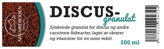 Hovedbilde Discus Granulat 200ml 