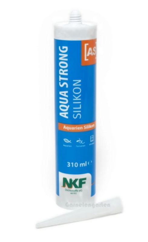 Akvarie  Silikon Sort 310 ml